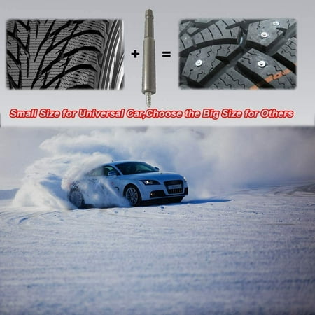 Tire Stud Screw,100 Pcs Metal 12mm Anti-Slip Tire Studs For for Car Snowmobile Tractor ATV UTV Motorcycle Tire Stud Screw,100 Pcs Metal 12mm Anti-Slip Tire Studs For for Car Snowmobile Tractor ATV UTV Motorcycle